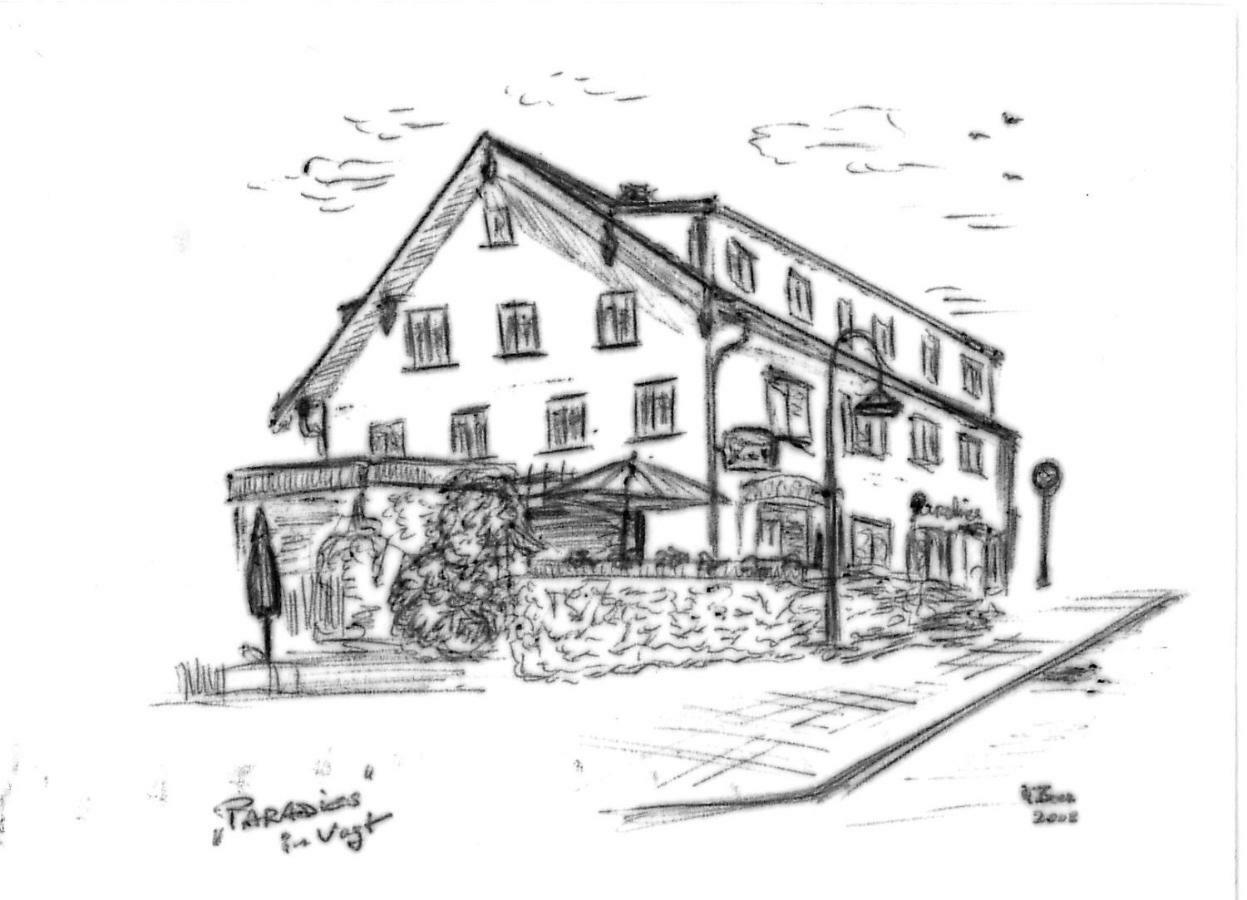 Adam & Eva Gasthof Paradies Mit Hotel Vogt Buitenkant foto
